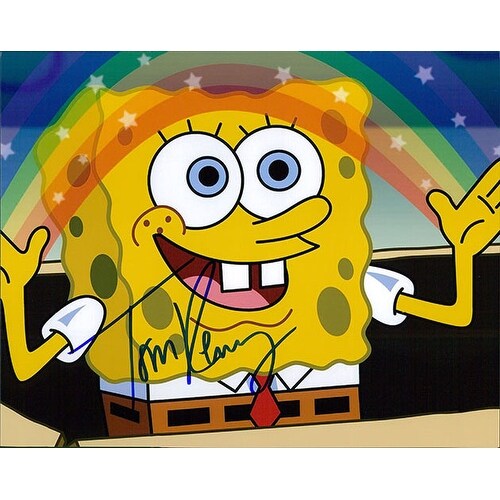 Shop Signed Kenny Tom Spongebob Squarepants 8x10 Photo Autographed Overstock 20356660