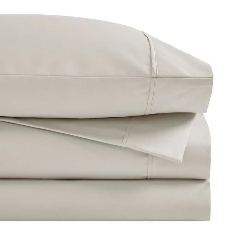 Superior Cotton Blend Solid Deep Pocket Bed Sheet Set