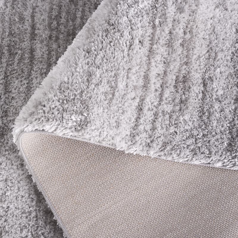 SAFAVIEH Tahoe Shag Yaprak Abstract 1.2-inch Thick Rug