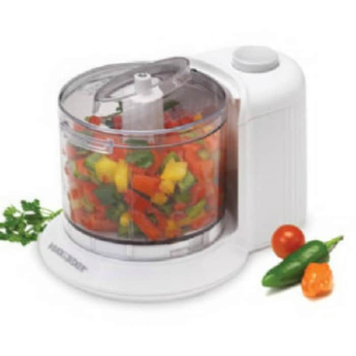Black & Decker 1.5-Cup One-Touch Electric Chopper in White HC306