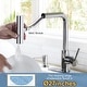 preview thumbnail 63 of 79, WOWOW Single Handle Waterfall Pull Down Sprayer Kitchen Faucet