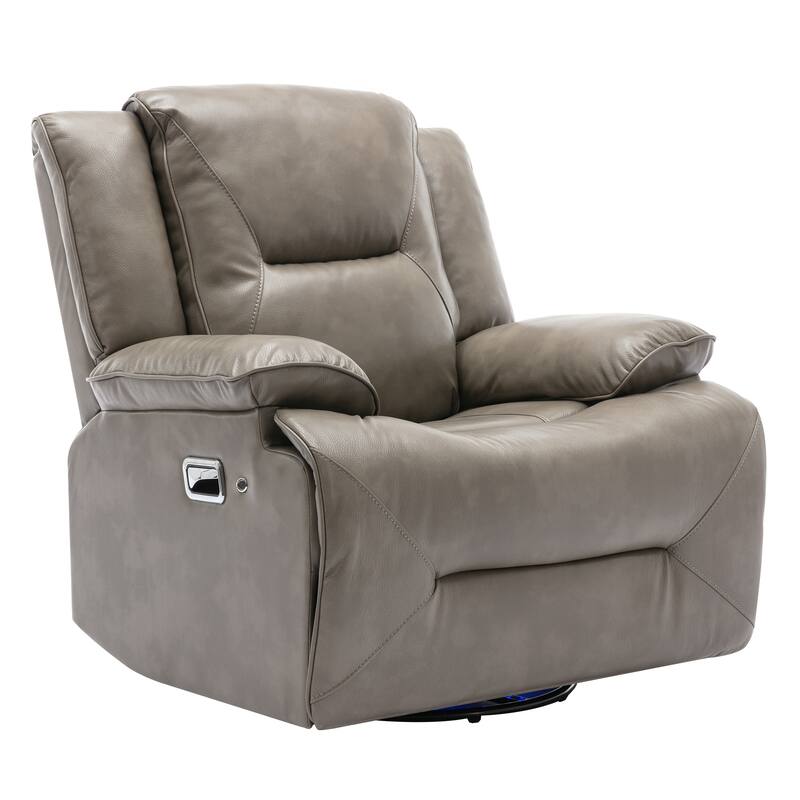 360° Swivel and Rocking Home Theater Recliner