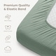 preview thumbnail 20 of 24, Muslin Cotton Fitted Crib Sheet, 2 Pack by Comfy Cubs