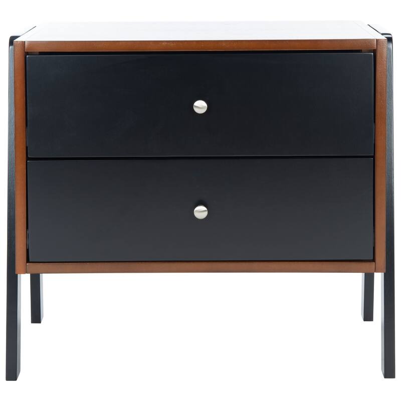 SAFAVIEH Jasmyn 2-Drawer Accent Table Nightstand