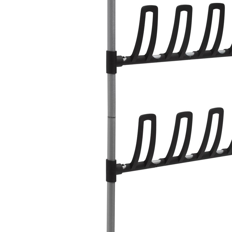 Organize It All 12 Pair Over the Door Shoe Rack - 19 X 6.25 X 59"
