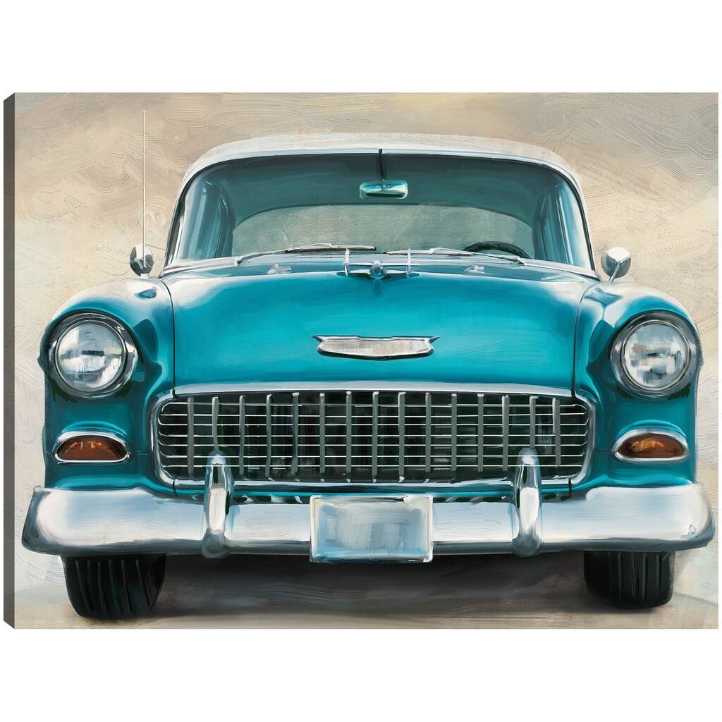 Vintage Ride II By Studio Arts Canvas Art Print
