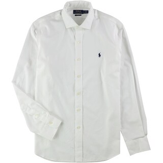 ralph lauren mens white dress shirt
