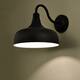 11.75" Black Gooseneck 12W LED Outdoor Barn Light
