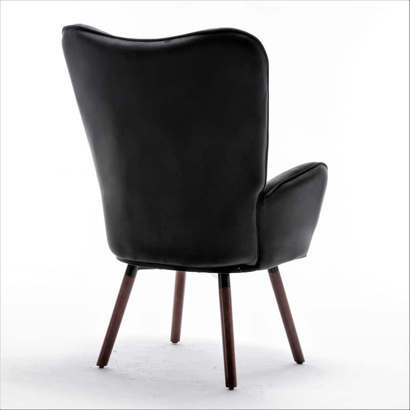 Us Pride Furniture Kreedence 26.38" W Microfiber Accent Chair
