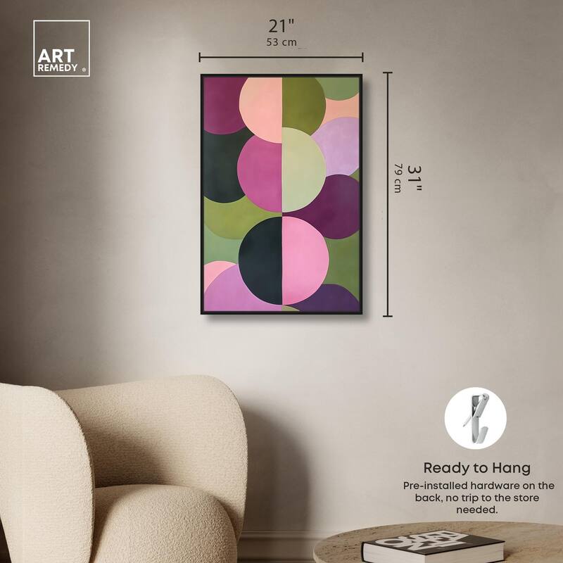 Purpurea I Canvas by Art Remedy