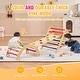 preview thumbnail 12 of 26, VEVOR Pikler Triangle Set Toddler Climbing Toys Indoor Playground, Ramp, and Arch, Montessori Climbing Set