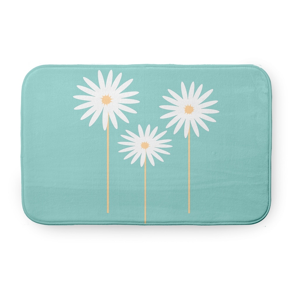 Floral Print Bathmat