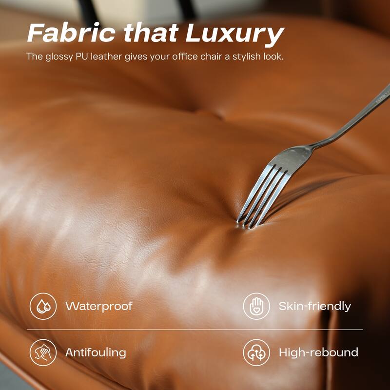 HOOOWOOO Ergonomic High Back Office Chair Adjustable Swivel Task Chair