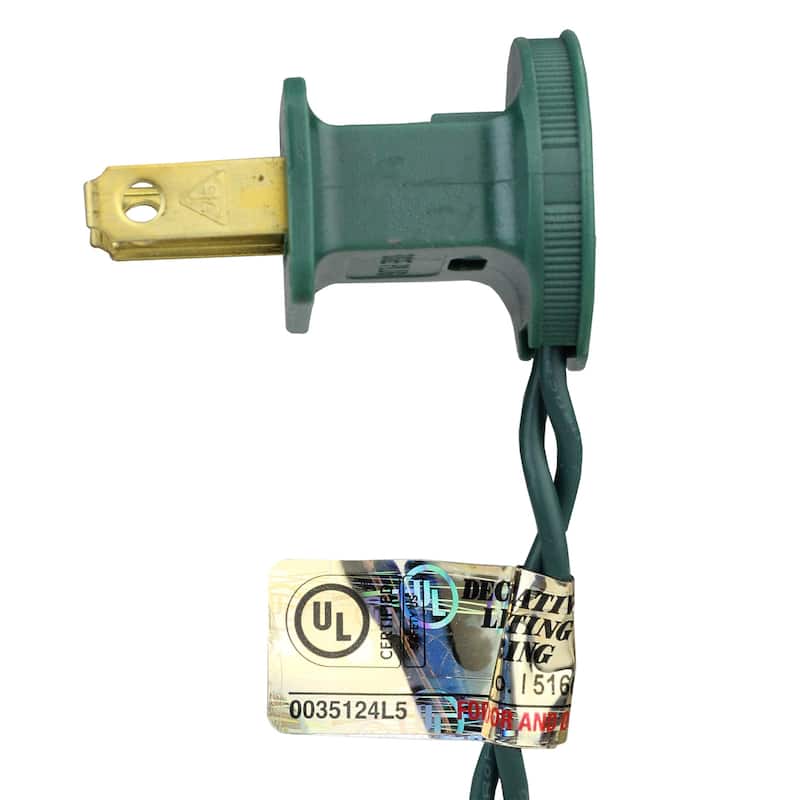 150-Count Green Mini Incandescent Net Style Christmas Lights - 6ft Green Wire - 6'