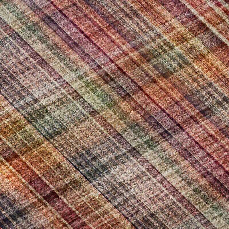 Premium Washable Super Soft Plaid Mayfield Rug