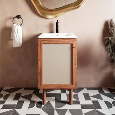Classe Bathroom Vanity in Oak
