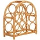 preview thumbnail 3 of 8, SAFAVIEH Wilda Rattan Wine Rack (Fully Assembled) - 14.9" W x 7" D x 15.7" H