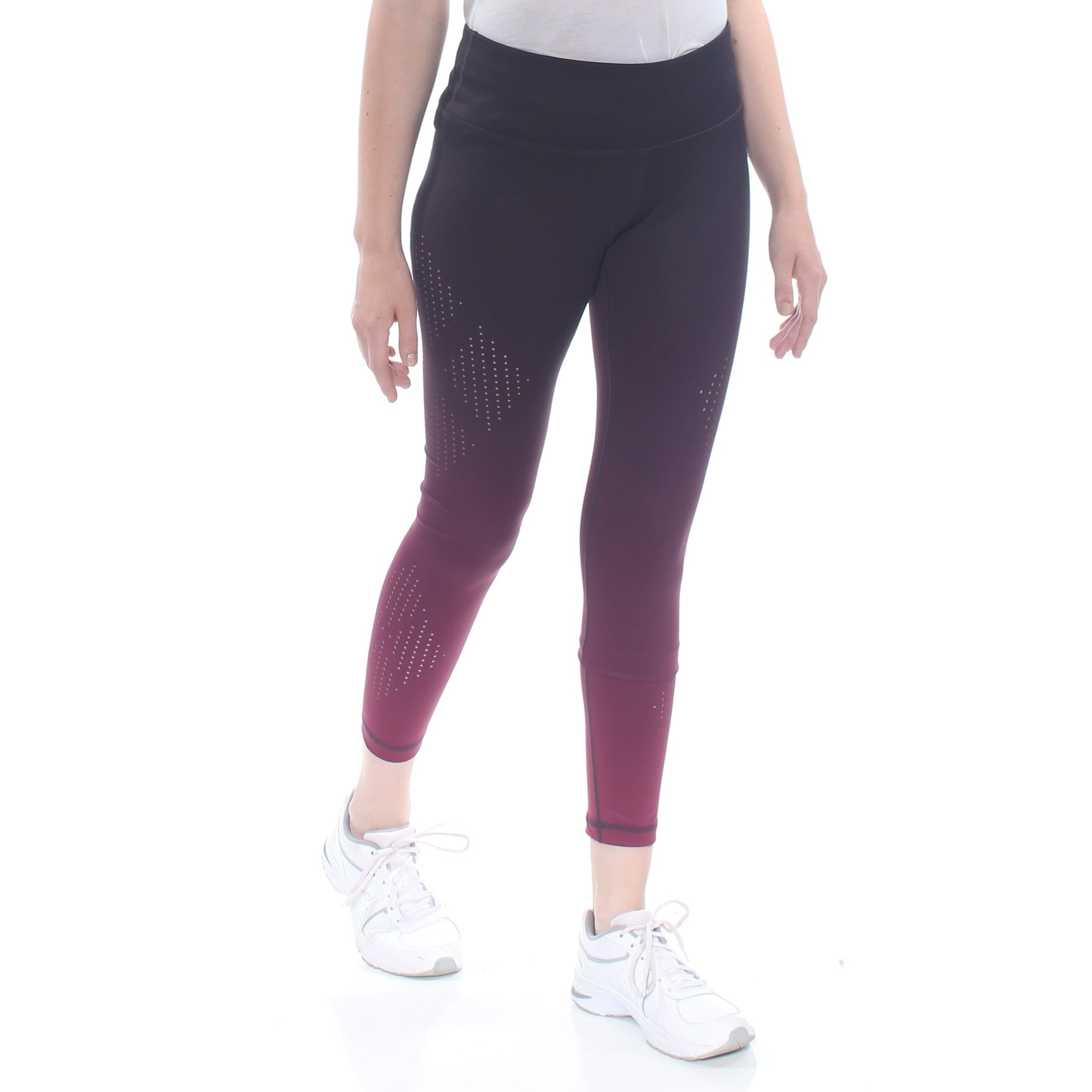 ladies burgundy leggings