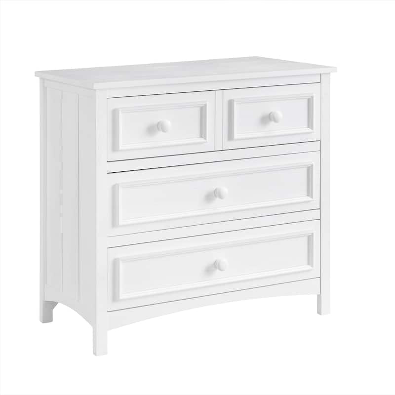 Oxford Baby Bennett 3 Drawer Dresser - Rustic white