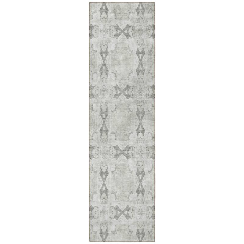 Lana Garden-Inspired Weather Resistant Timeless Fusion Outdoor Rug