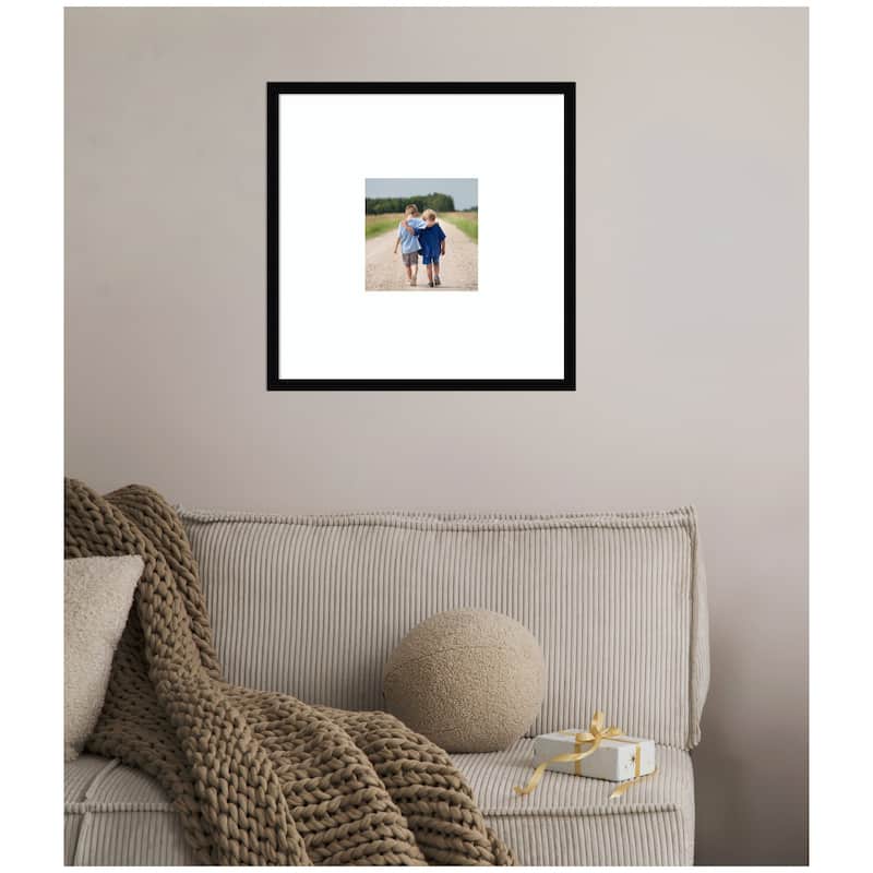 Kate and Laurel Svelte Noir Black Photo Frame