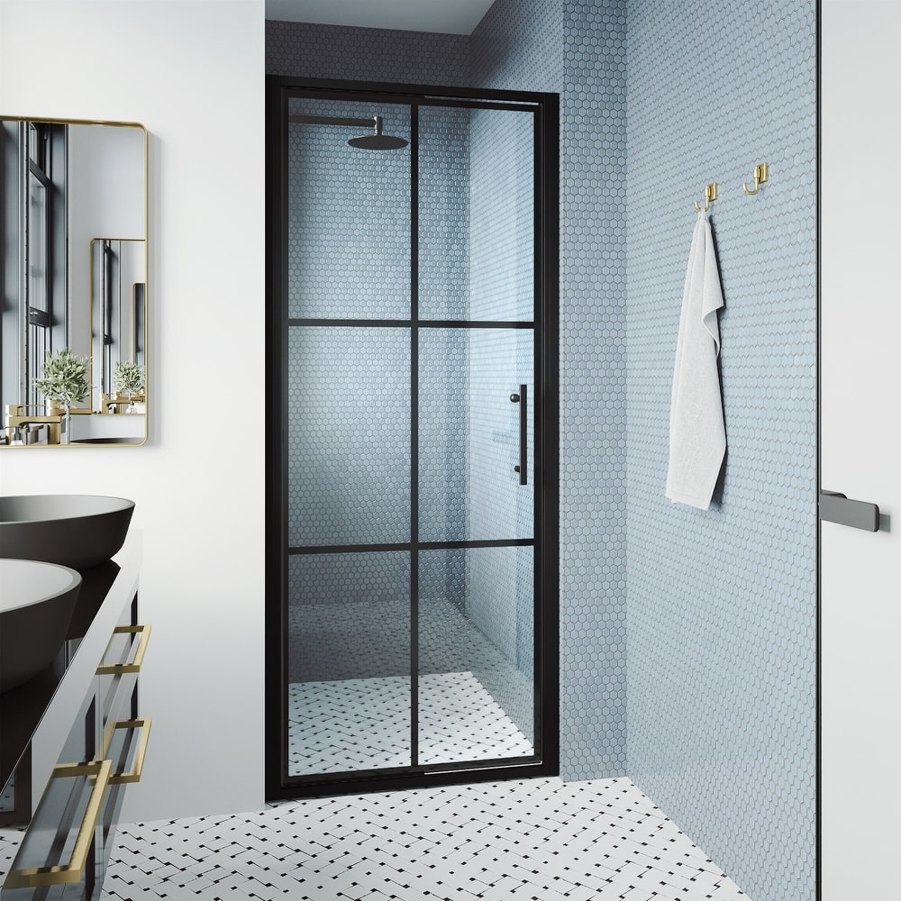 VIGO Astoria Framed Pivot Shower Door