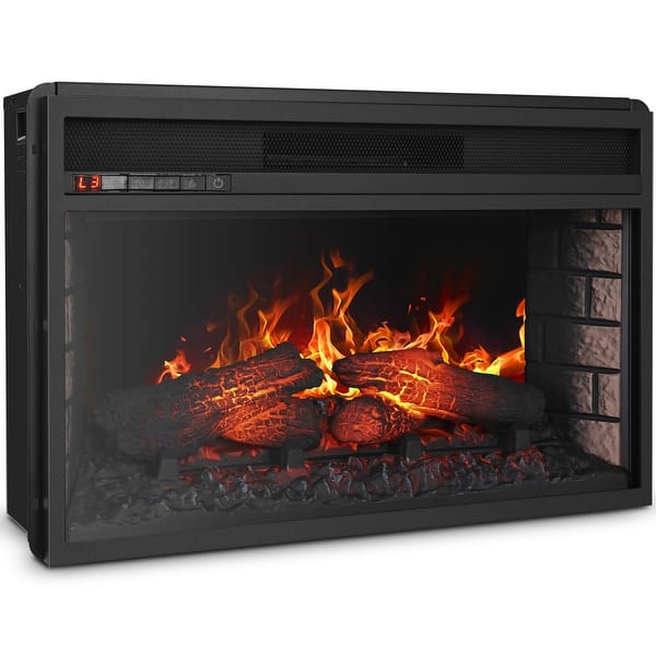Shop Belleze Fireplace Stove Insert Heater For Living Room 26