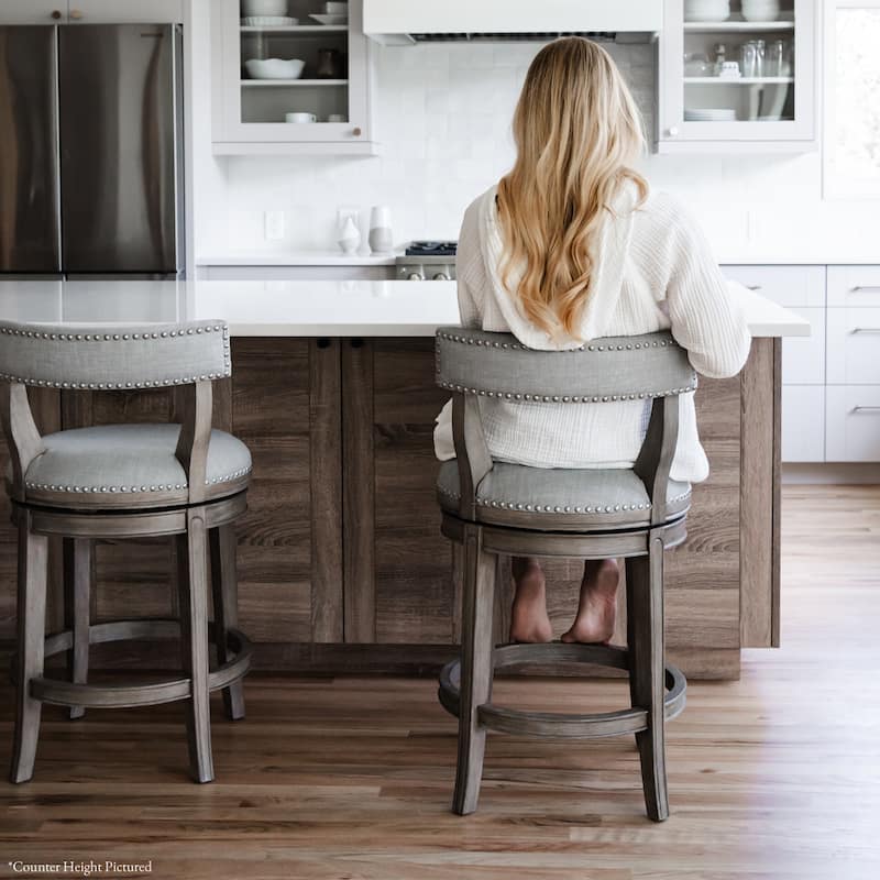 Maven Lane Alexander Swivel Kitchen Stool