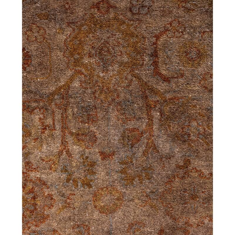 Overdyed One-of-a-Kind Hand-Knotted Area Rug - Beige - 4' 2" x 6' 1"