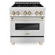 preview thumbnail 3 of 51, Autograph Edition 30" 4.0 cu. ft. Dual Fuel Range with Gas Stove and Electric Oven in Fingerprint Resistant Stainless Steel