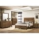 preview thumbnail 2 of 6, Furniture of America Loa Rustic Rustic Walnut 2-piece Bedroom Set