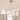 Modern Farmhouse 4-Light Gold Chandelier Island Lights with Fabric Shade for Dining Room