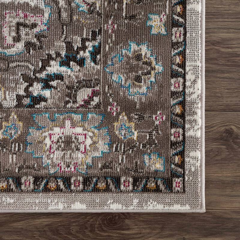 Hauteloom Mardin Oriental Persian Traditional Area Rug