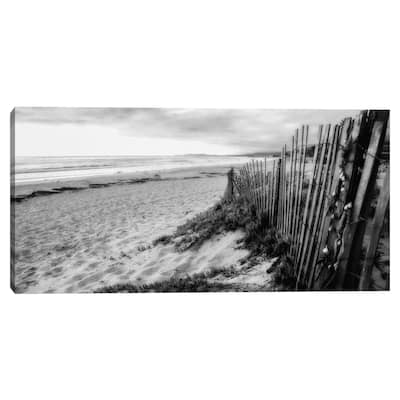 Fence with Ornaments Canvas Art Print