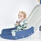 preview thumbnail 44 of 43, Toddler Slide Set, Kids Slide Playset Structure Castle Climber w/Basketball Hoop, Toy Storage Organizer, Kids Climbers Playhouse