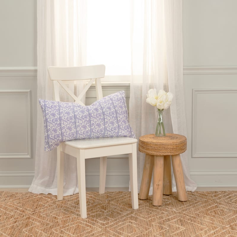 Rizzy Home Transitional Pillow Cover - 14"x26"