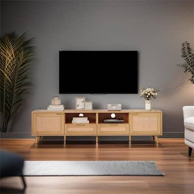 Rattan TV Stand