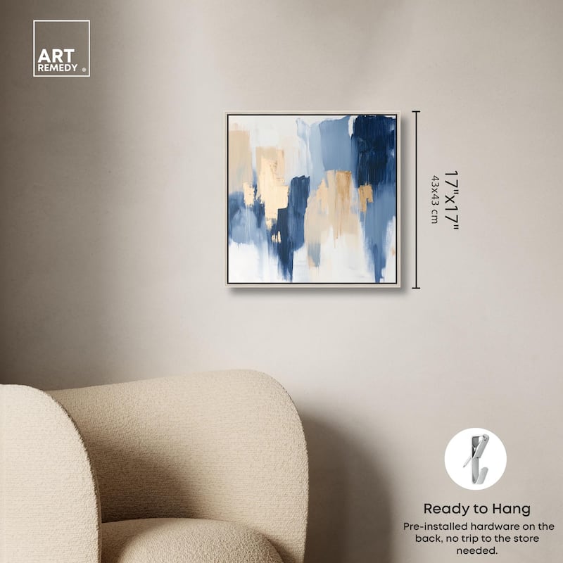 Soothing Hues I Canvas by Art Remedy