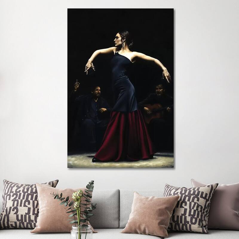 iCanvas "Encantado Por Flamenco" by Richard Young Canvas Print