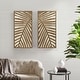preview thumbnail 1 of 33, Madison Park Birch Palms Birch Botanical Two-tone Wood Panel Wall Decor Set Palm Leaves 2-Piece