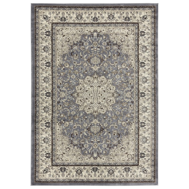 Vaso Collection Traditional Polypropylene Area Rug