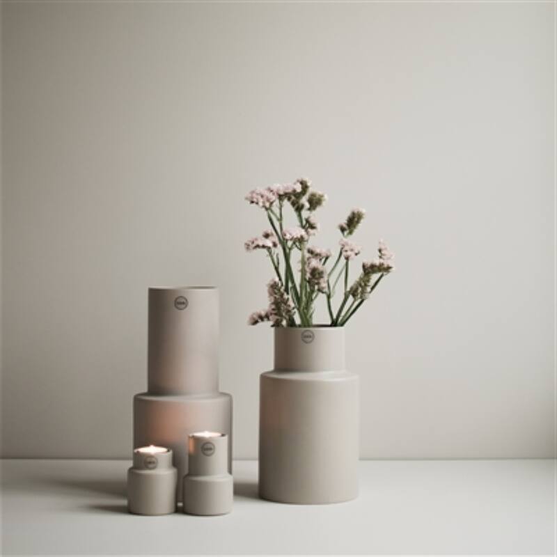 Ceramic Oblong Planter - 9.5" - Gray