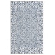 preview thumbnail 86 of 158, SAFAVIEH Handmade Dip Dye Karyn Wool Rug 4' x 6' - Blue/Ivory