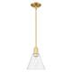 Option Clear / Satin Gold