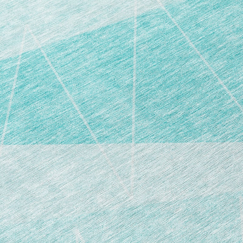 Machine Washable Indoor/ Outdoor Chantille Modern Prism Rug
