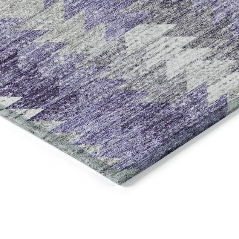 Machine Washable Indoor/ Outdoor Chantille Modern Moroccan Boho Rug