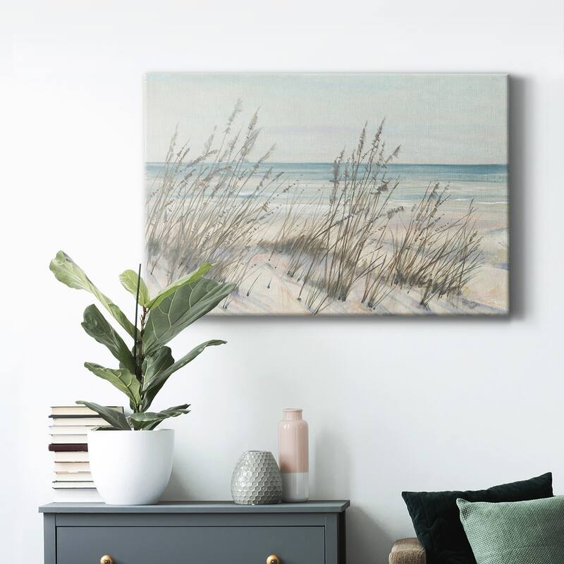 Beach Grass I Premium Gallery Wrapped Canvas - Ready to Hang