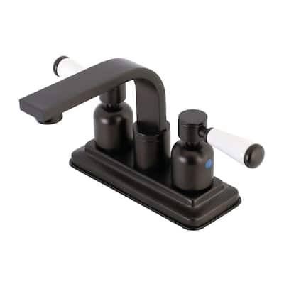 Kingston Brass Paris 1.2 GPM Deck Mounted Centerset Bathroom Faucet