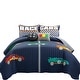 preview thumbnail 16 of 34, Lush Decor Racing Cars Reversible Oversized Quilt Set