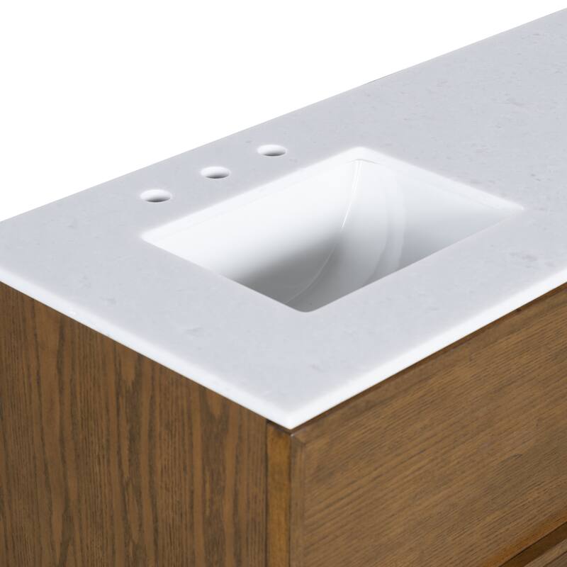 SAFAVIEH Couture Gabrietta Sink Vanity - 72"W x 22"D x 34"H